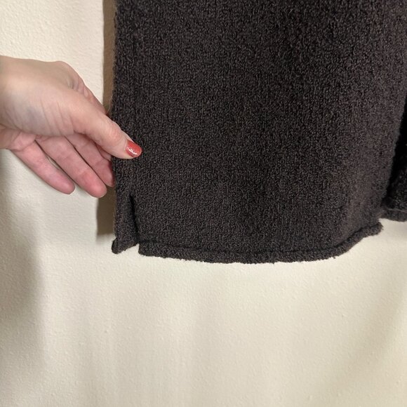 Eskandar Sleeveless Sweater Wool Cashmere Womens One Size Longline Lagenlook - Picture 6 of 10